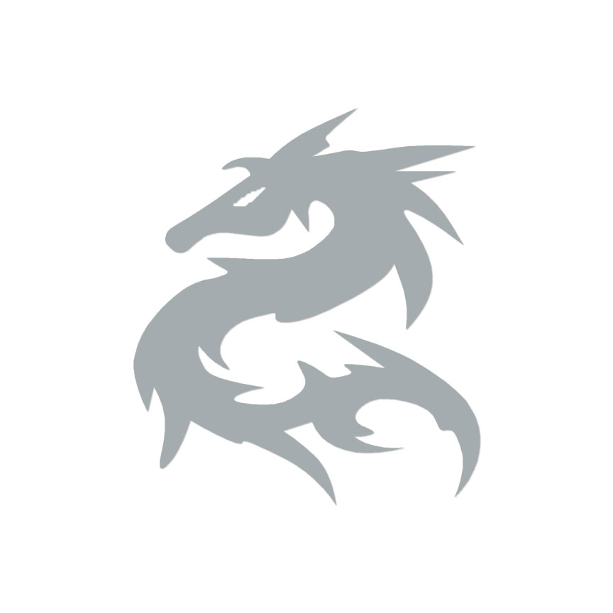 Dragon Tribal Lizard - Vinyl Decal Sticker - Multiple Color